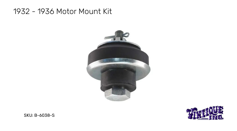 Repguy Rubber Motor Mount Kit For 1937-1946 Chevy Trucks (Front & Rear Bell Housing Mounts)