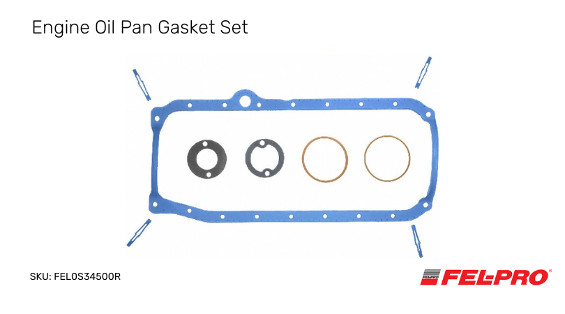 thumbnail image 2 of Engine Oil Pan Gasket Set Fel-Pro OS 30468 C For Sale Online 2 of 13