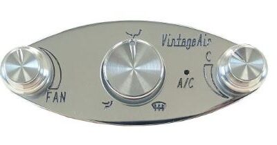 Vintage Air Gen5 ProLine Ellipse Control Panel Polished