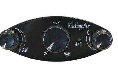 Vintage Air Gen5 ProLine Ellipse Control Panel Black